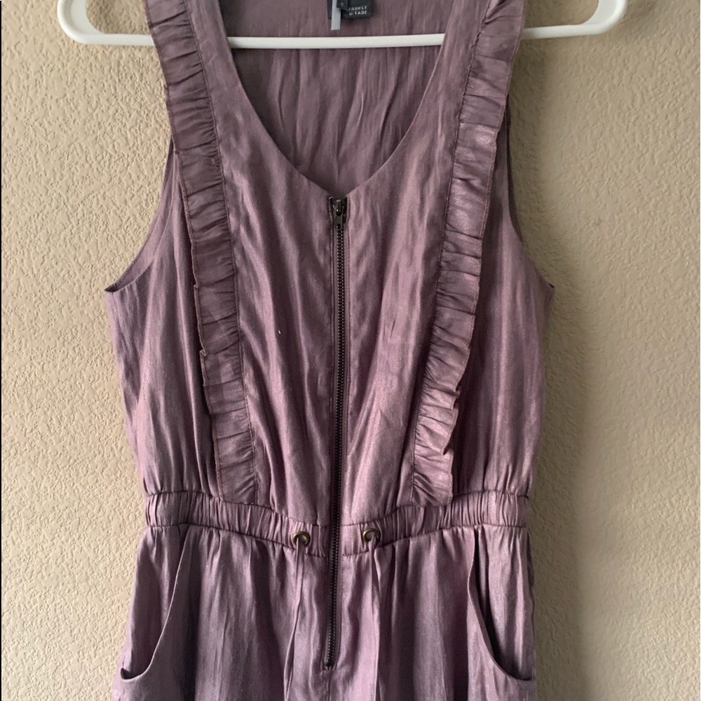 Sleeveless Romper with Pockets
